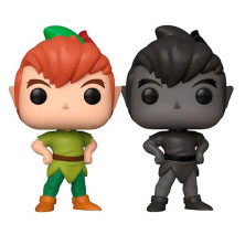 Blister 2 figuras POP Disney Peter Pan - Peter Pan & Peter Pans Shadow Exclusive